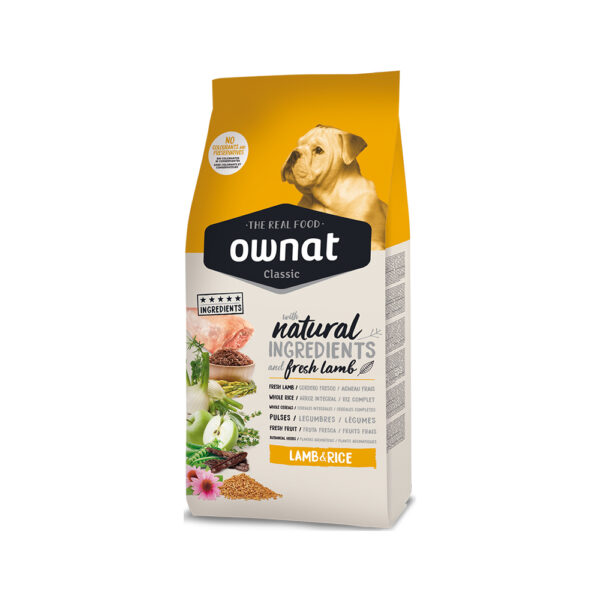 Ownat Classic Αρνί & Ρύζι  4kg