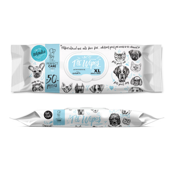 Perfect Care Pet Wipes Borotalco 50pcs