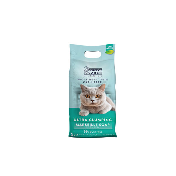 PERFECT CARE ΑΜΜΟΣ ΓΑΤΑΣ ΜΠΕΤΟΝΙΤΗΣ MARSEILLE SOAP 5L