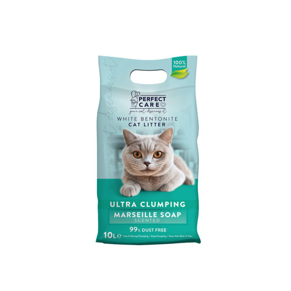 PERFECT CARE ΑΜΜΟΣ ΓΑΤΑΣ ΜΠΕΤΟΝΙΤΗΣ MARSEILLE SOAP 10L