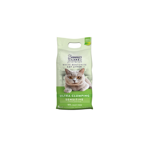 PERFECT CARE ΑΜΜΟΣ ΓΑΤΑΣ ΜΠΕΤΟΝΙΤΗΣ SENSITIVE 5L