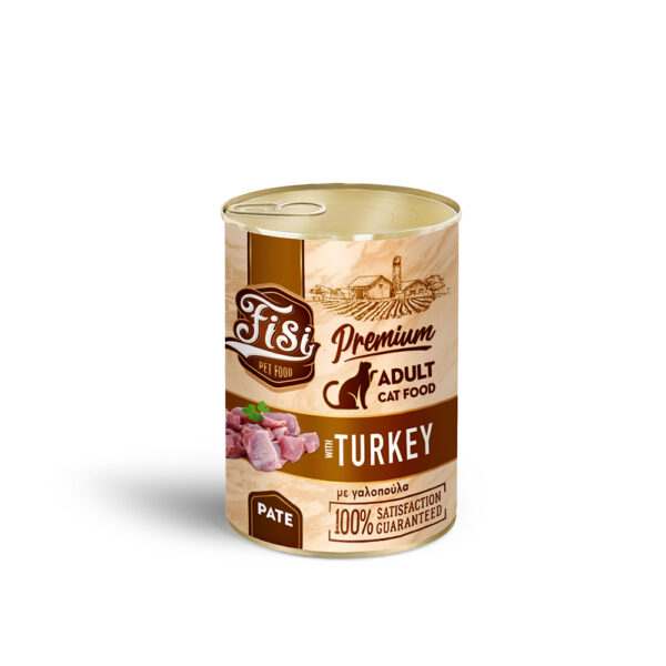 FISI CAT ADULT ΓΑΛΟΠΟΥΛΑ ΠΑΤΕ 400gr