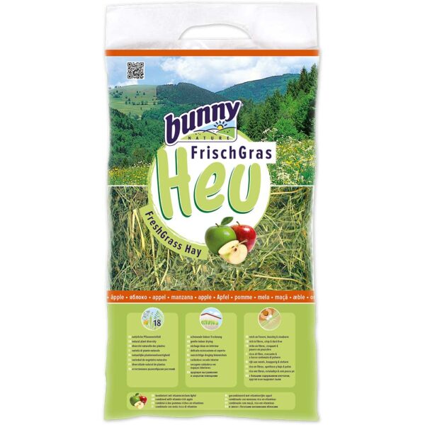 ΧΟΡΤΟ FRESH GRASS HAY ΜΕ ΜΗΛΟ 500gr