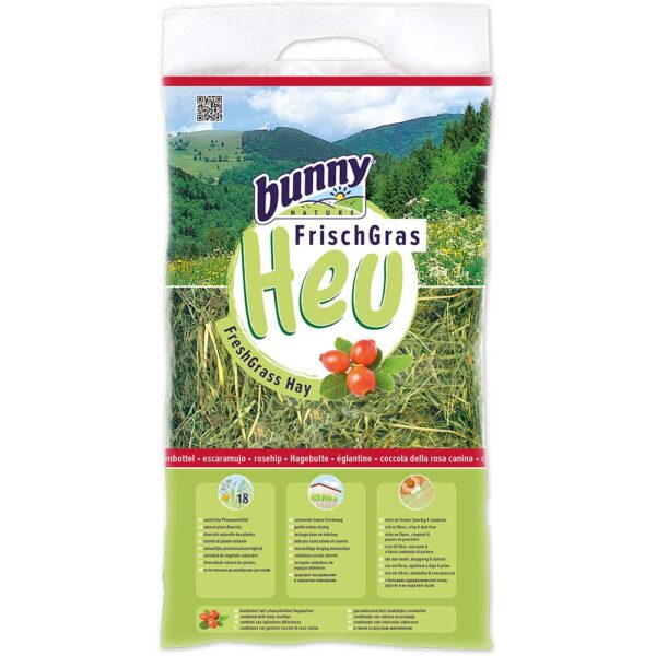 ΧΟΡΤΟ FRESH GRASS HAY ΜΕ ΤΡΙΑΝΤΑΦΥΛΛΟ  500gr