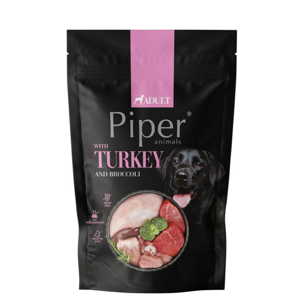 PIPER ADULT ΓΑΛΟΠΟΥΛΑ & ΜΠΡΟΚΟΛΟ Pouch (500gr)