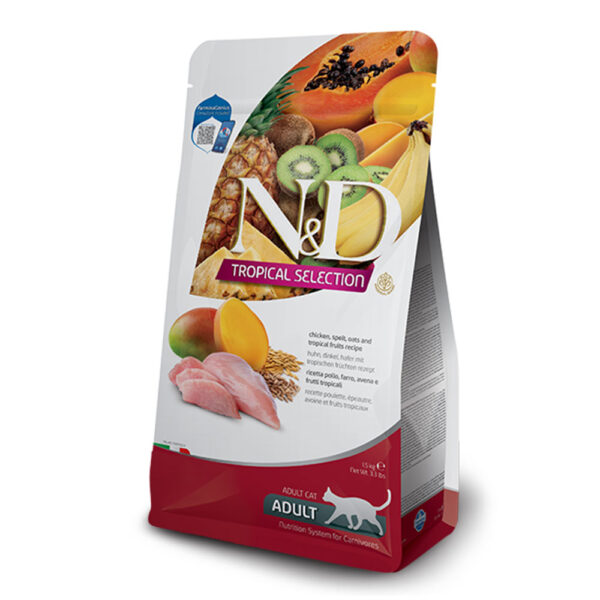 N&D TROPICAL SELECTION CAT ADULT  CHICKEN 300gr