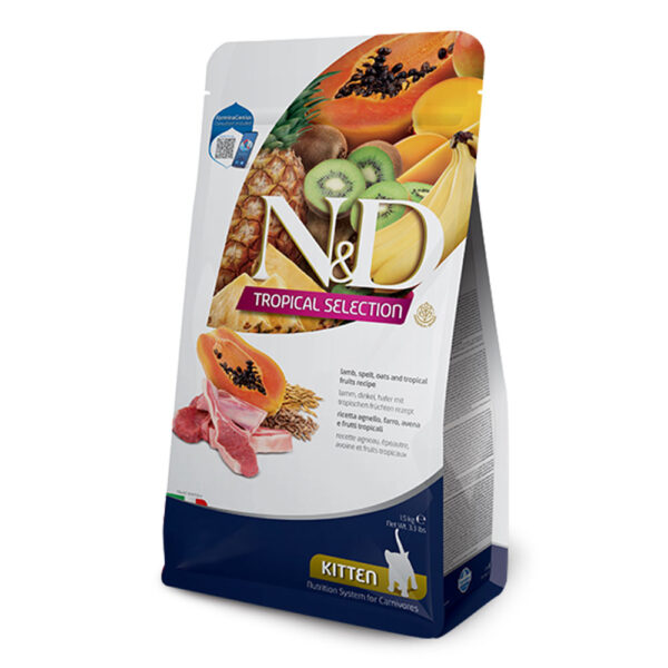 N&D TROPICAL SELECTION KITTEN LAMB  300gr