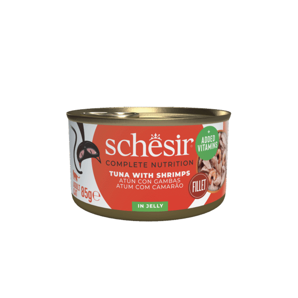 Schesir για Γάτες Ζελέ Τόνος & Γαρίδες 85gr