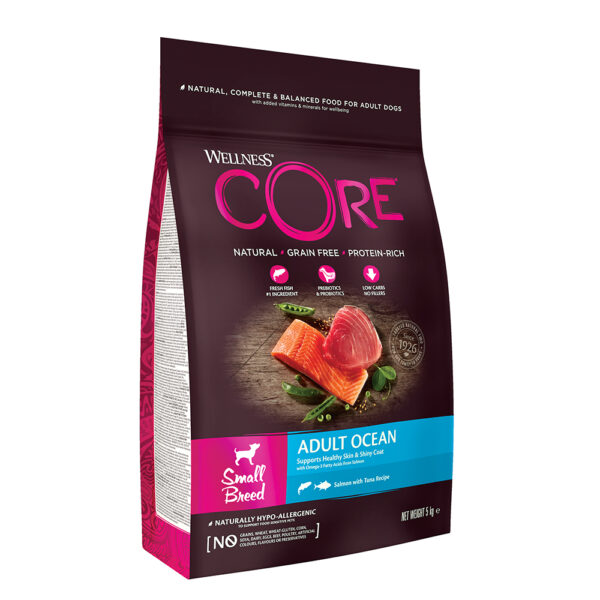 WELLNESS CORE Small Breed Adult Ocean Salmon & Tuna 5kg