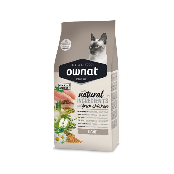 Ownat Classic Cat Light Fresh Chicken 1.5kg