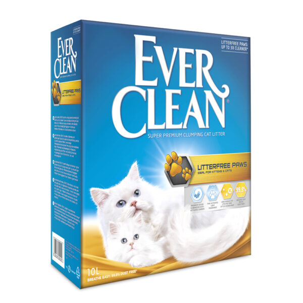 EVER CLEAN Litterfree Paws Clumping Cat Litter 10L