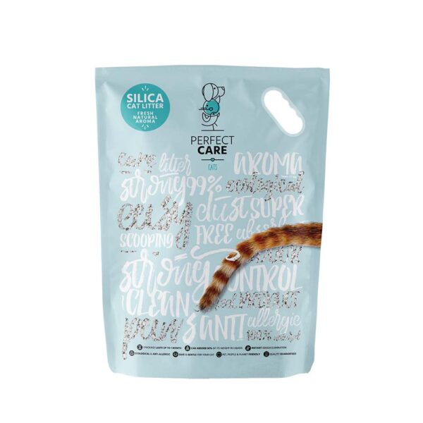 Perfect Care Cat Silica Litter Natural 5.8lt