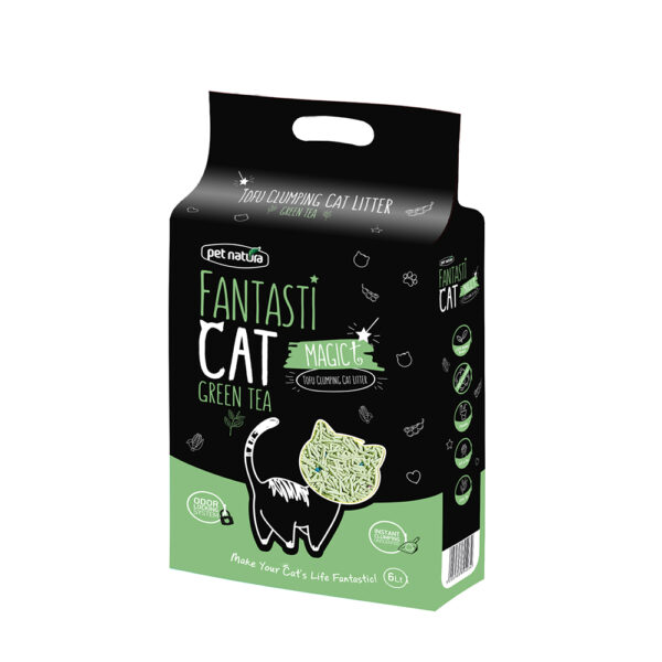 PET NATURA FANTASTICAT Magic T (Tofu) Πράσινο Τσάι 6lt