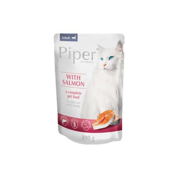 PIPER CAT ADULT ΣΟΛΟΜΟΣ POUCH (100gr)