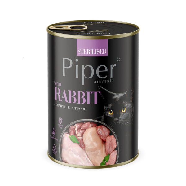 PIPER CAT ADULT STERILISED ΚΟΥΝΕΛΙ (400gr)