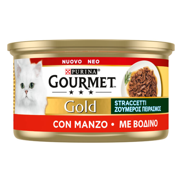 GOURMET GOLD "Ζουμερός Πειρασμός " με Βοδινό 85gr