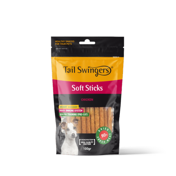 Tailswingers PURE CHICKEN SOFT STICKS 100gr