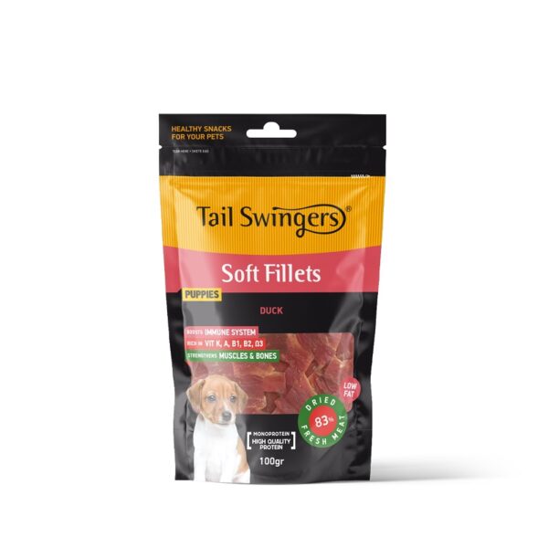 Tailswingers PUPPY PURE DUCK SOFT FILLETS 100gr