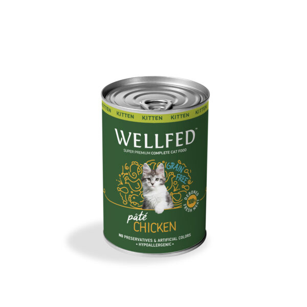 WELLFED KITTEN Chicken 400 gr