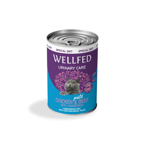 WELLFED URINARY Chicken & Beef 400gr