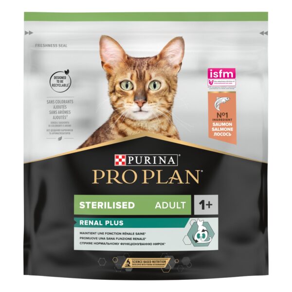 PURINA PRO PLAN STERILISED RENAL PLUS CAT ΣΟΛΟΜΟΣ 400G