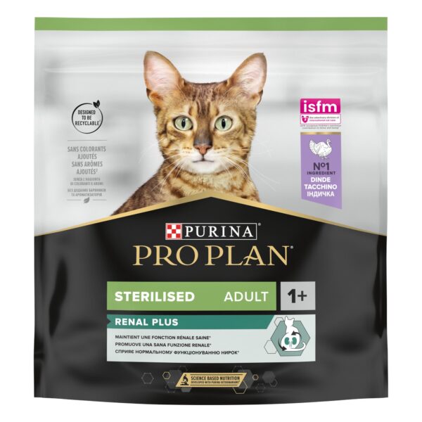 PURINA PRO PLAN STERILISED RENAL PLUS CAT ΓΑΛΟΠΟΥΛΑ 400G