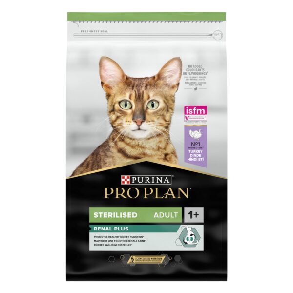 PURINA PRO PLAN STERILISED RENAL PLUS CAT ΓΑΛΟΠΟΥΛΑ 10KG