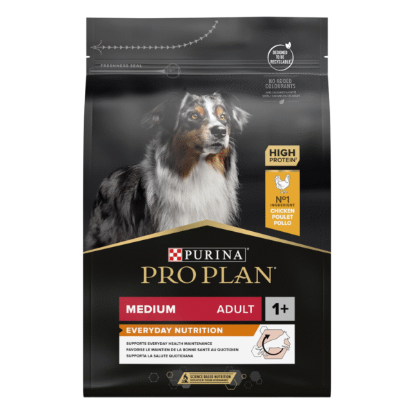 PURINA PRO PLAN DOG MEDIUM ADULT EVERYDAY NUTRITION 3ΚG