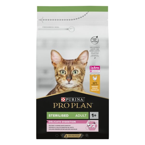 PURINA PRO PLAN STERILISED DELIGATE DIGESTION CAT ΚΟΤΟΠΟΥΛΟ 1.5KG