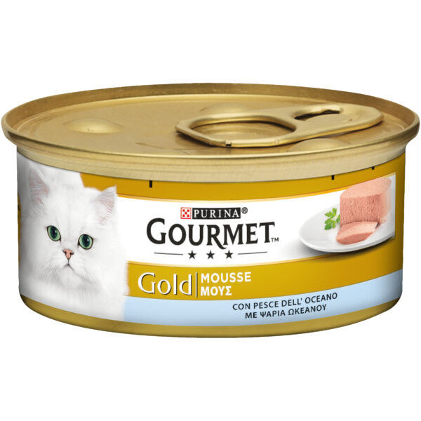 GOURMET GOLD ΜΟΥΣ ΜΕ ΨΑΡΙΑ ΤΟΥ ΩΚΕΑΝΟΥ 85g