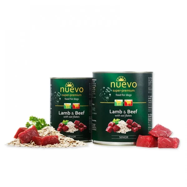 Nuevo Αρνί και Bοδινό Senior 400gr