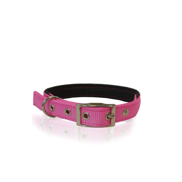 PET INTEREST COL.NEOPRENE METAL BUC HOT PINK M 2 X 50CM
