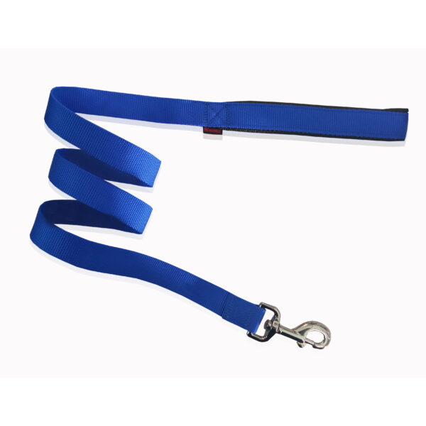 PET INTEREST LEASH NEOP/NE HANDLE PLAIN BLUE M 2 X 120CM