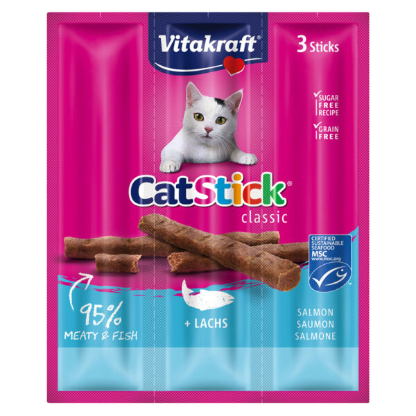 VITAKRAFT Cat Stick Σολομός 18gr