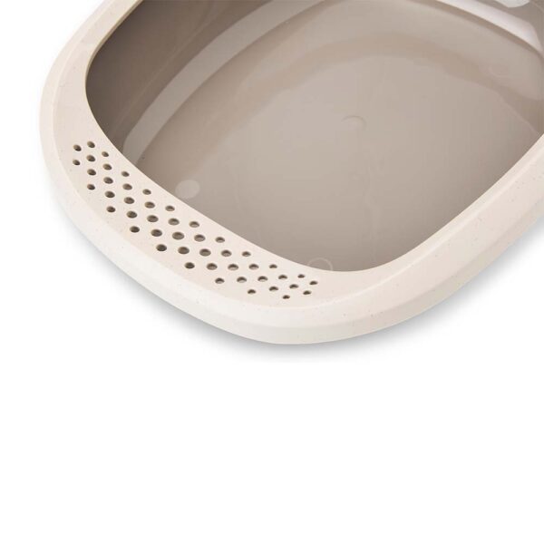 SA GIZMO LARGE HAPPY PLANET ΛΕΚΑΝΗ ΜΠΕΖ ΓΚΡΙ