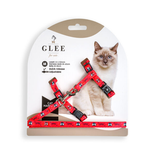 Glee Σαμαράκι & Οδηγός Ιμάντα Meow Medium