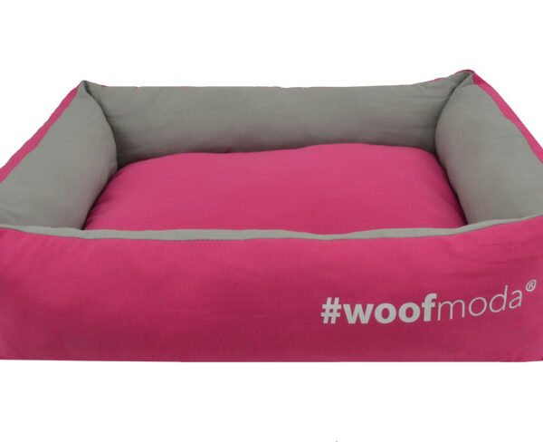 WOOFMODA Κρεββατάκι - Πουφ Νο 1 Φούξια