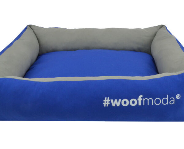 WOOFMODA Κρεββατάκι - Πουφ Νο 5 Μπλέ Ρουά