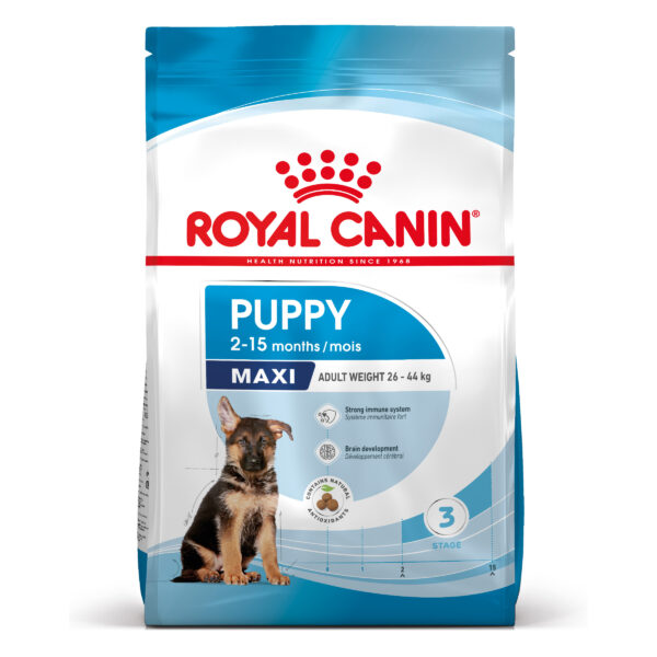 ROYAL CANIN SIZE HEALTH NUTRITION PUPPY - MAXI ξηρή τροφή για σκύλους 15kg
