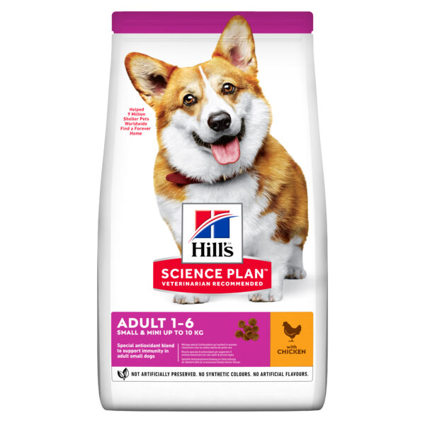 Hill's Science Plan Adult Small & Mini για Σκύλους με Κοτόπουλο 6kg