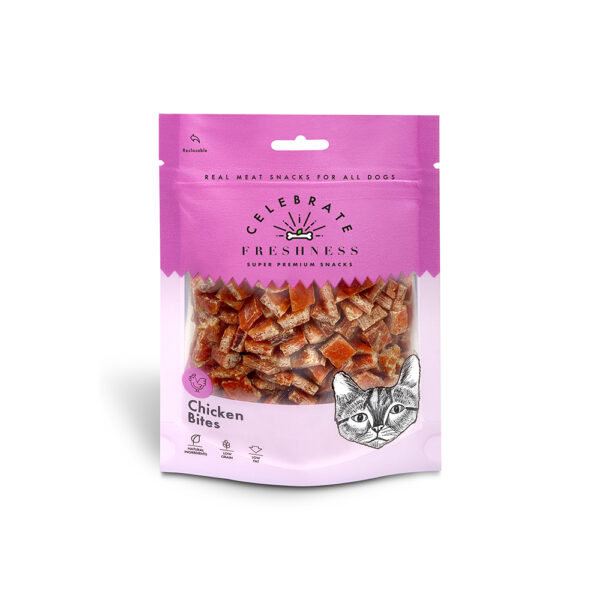 Celebrate Freshness Chicken Bites for Cats 50gr