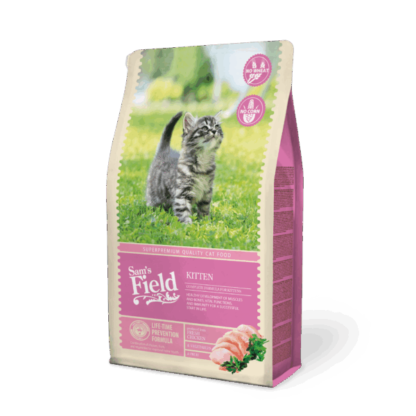 Sam's Field Kitten - Fresh Chicken 2.5kg (Ημ/νία λήξης 25-5-2026)