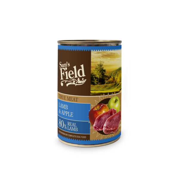 Sam's Field True Meat - Lamb & Apple 400gr
