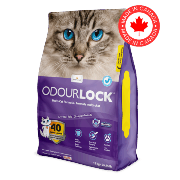 Indersand Odourlock Ultra Premium Clumping Άμμος Γάτας Λεβάντα 12kg