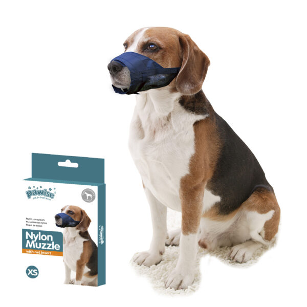 Pawise Φίμωτρο Νάυλον με δίχτυ με προσαρμόσιμο λαιμό (26-42cm) L