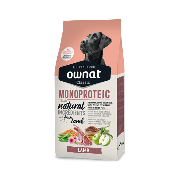 Ownat Classic Monoproteic Adult - Αρνί  4kg