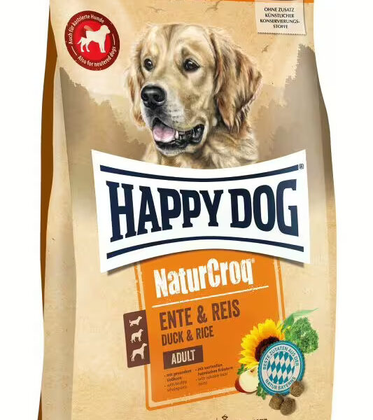 Happy Dog NaturCroq Duck & Rice -Sterilised 11kg
