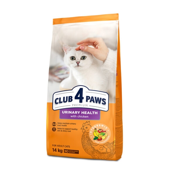 Club 4 Paws Dry Cat Food Urinary Health Chicken 14kg