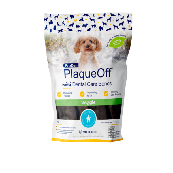 ProDen PlaqueOff Mini Dental Bones Veggie 340gr