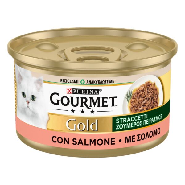 GOURMET GOLD "Ζουμερός Πειρασμός" με Σολομό 85gr